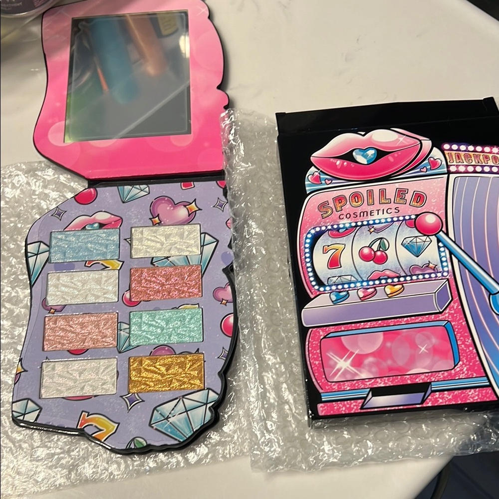 Eyeshadow Palette - Vibrant Multi-Color. Pastels